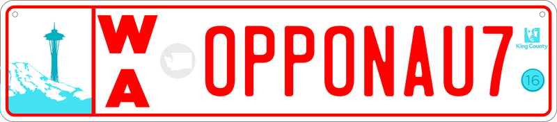 Illustration for article titled Reimaging US License Plates as Euro Plates - Installments 6-10 (NJ, WA, AL, PA, OK)